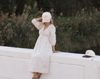 Soft Folk Hat in Beige